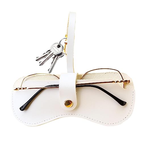 Tioheam Schlankes Brillenetui | Brillenhülle | Brillenhalter aus PU-Leder, tragbar, schlank, Sonnenbrillenetui, modisches Sonnenbrillenetui mit Armband, Outdoor-Trageorganisator, praktisch für Reisen Tioheam Schlankes Brillenetui | Brillenhülle | Brillenhalter aus PU-Leder, tragbar, schlank, Sonnenbrillenetui, modisches Sonnenbrillenetui mit Armband, Outdoor-Trageorganisator, praktisch für Reisen von Tioheam
