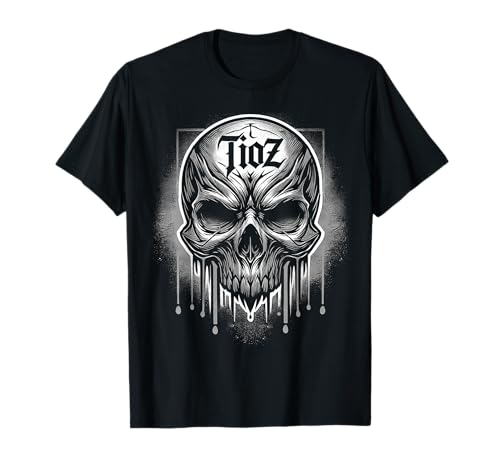 Tioz - Herren Skull T-Shirt Schwarz Klein Unisex EU Alpha Regular V-Ausschnitt Kurzarm Klassisch Herbst Winter Pull-On 1 Count 0 Taschen dehnbar Skull Klassisch Rebellen Fans von Böhsen Onkelz Tioz - Herren Skull T-Shirt Schwarz Klein Unisex EU Alpha Regular V-Ausschnitt Kurzarm Klassisch Herbst Winter Pull-On 1 Count 0 Taschen dehnbar Skull Klassisch Rebellen Fans von Böhsen Onkelz von Tioz