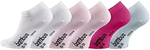 TippTexx 24 12 Paar Ökotex Sneakersocken Bambussocken, handgekettelte kurze Socken mit zusätzlicher Garantie (as3, numeric, numeric_35, numeric_38, regular, regular, Sortiert für Damen) von TippTexx 24