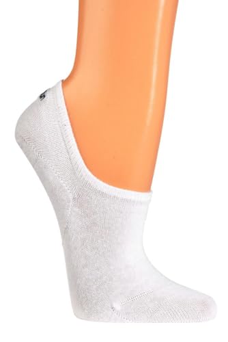 TippTexx 24 3 Paar Unisex Bambus- Füsslinge, Sneakersocken mit ANTI-LOCH-GARANTIE (as3, numeric, numeric_35, numeric_38, regular, regular, Weiß) von TippTexx 24
