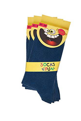 TippTexx 24 6 Paar Ökotex Bambus Socken, DIE Geruchs-Killer mit ANTI-LOCH-GARANTIE (as3, numeric, numeric_23, numeric_26, regular, regular, Jeans Kinder) von TippTexx 24