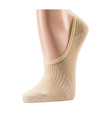 TippTexx 24 6 Paar Ökotex Bambus Socken, DIE Geruchs-Killer mit ANTI-LOCH-GARANTIE (as3, numeric, numeric_35, numeric_38, regular, regular, Füssling Beige) von TippTexx 24