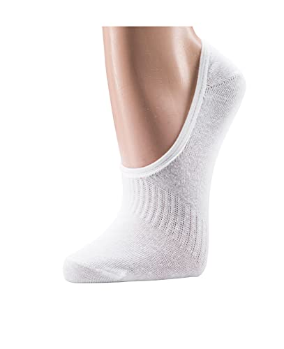 TippTexx 24 6 Paar Ökotex Bambus Socken, DIE Geruchs-Killer mit ANTI-LOCH-GARANTIE (as3, numeric, numeric_43, numeric_46, regular, regular, Füssling Weiß) von TippTexx 24