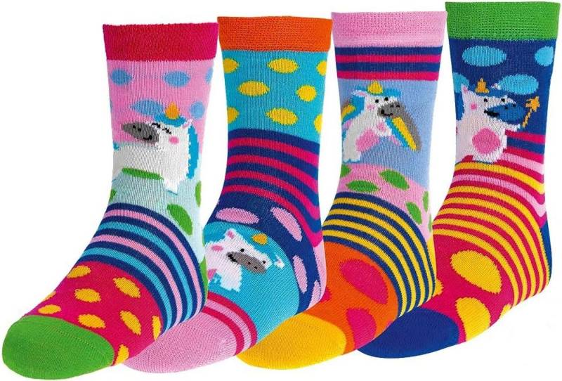 TippTexx 24 ABS-Socken 6 Paar Kinder ABS-Stoppersocken, rutschfeste Strümpfe mit Stoppersohle von TippTexx 24
