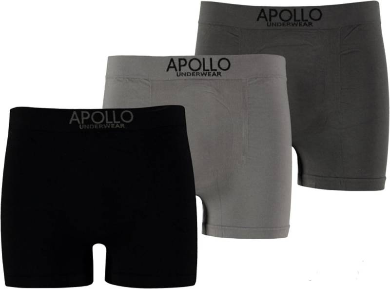TippTexx 24 Boxershorts 3 Apollo Boxershorts Unterhosen Retroshorts Seamless von TippTexx 24