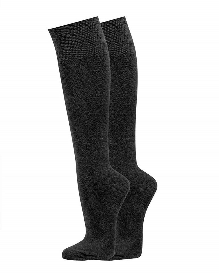 TippTexx 24 Kniestrümpfe 4 Paar Unisex Kniestrümpfe, mit Komfortbund, weiche Baumwolle von TippTexx 24