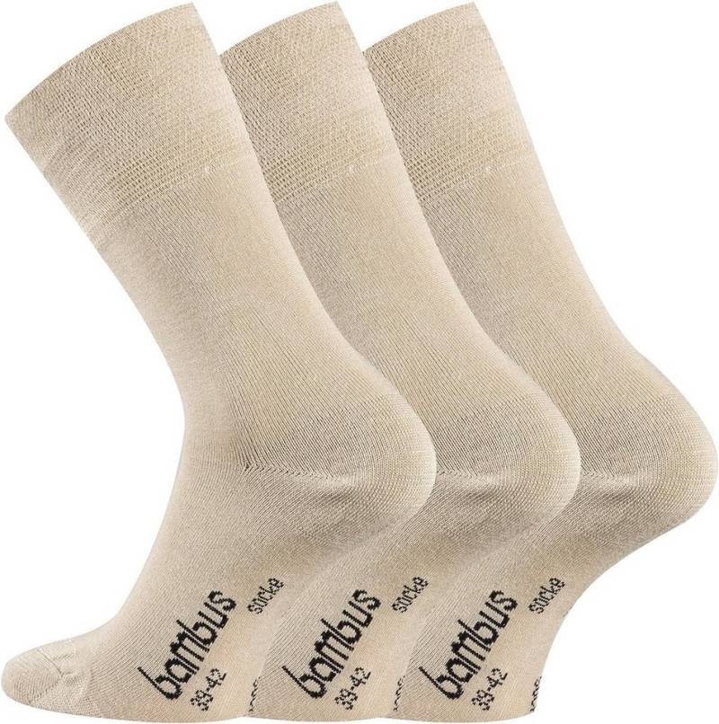 TippTexx 24 Socken 12 Paar Bambussocken, weiche Wellness-Socken mit Antiloch-Garantie von TippTexx 24
