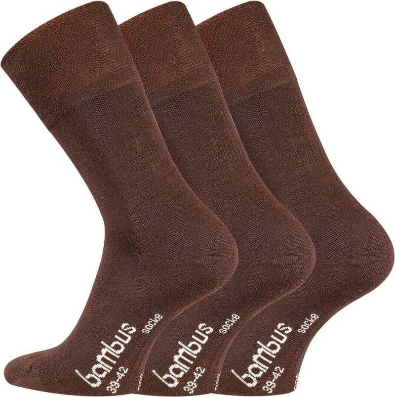 TippTexx 24 Komfortsocken 6 Paar Bambus Socken, DIE Geruchs-Killer, Bambussocken mit Komfortbund von TippTexx 24