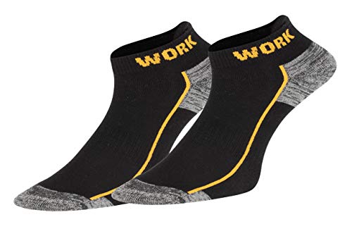 TippTexx 24 6/9 oder 12 Paar Kurzschaft Arbeitssocken/Sneakersocken mit Anti-Loch-Garantie (as3, numeric, numeric_39, numeric_42, regular, regular, 12 Paar Sneakersocken) von TippTexx 24