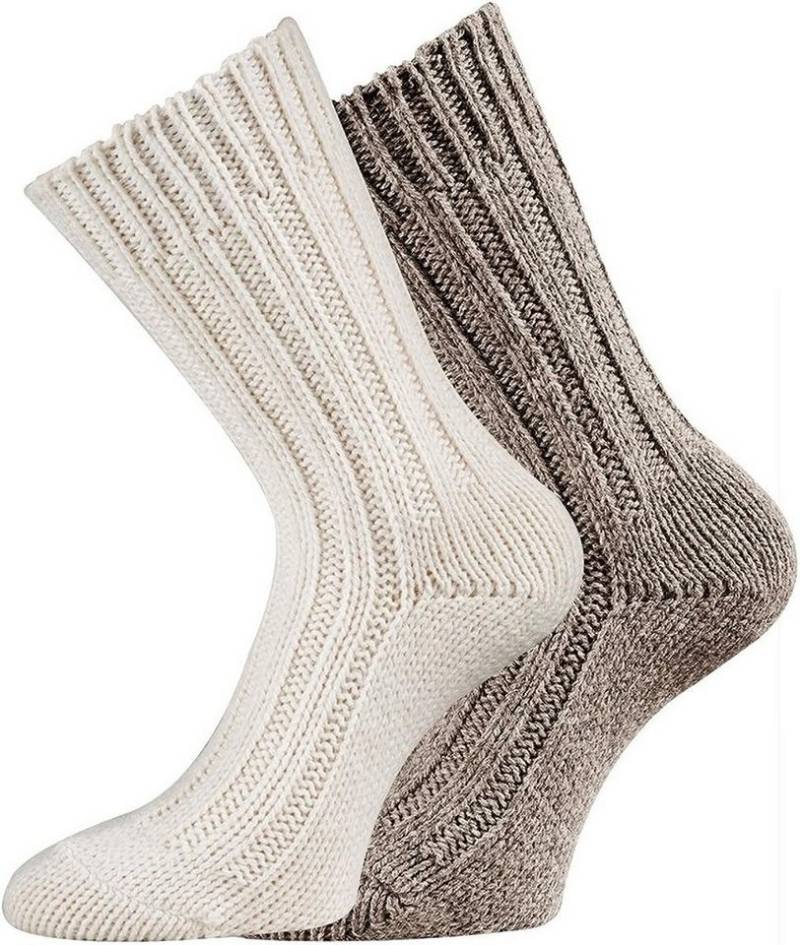 TippTexx 24 Strümpfe 2 Paar superweiche Wollsocken mit Alpakawolle für Damen & Herren von TippTexx 24