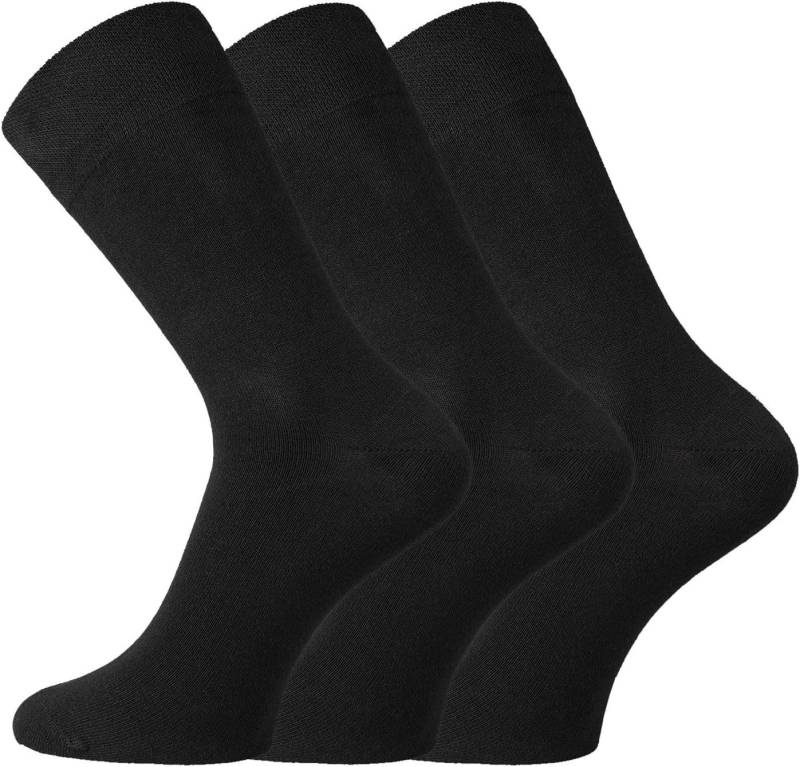 TippTexx 24 Komfortsocken 6 Paar Wellness-Socken aus Bio-Baumwolle mit Anti-Loch-Garantie von TippTexx 24