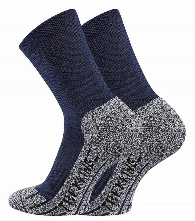 TippTexx 24 Sportsocken 2 Paar COOLMAX Trekkingsocken Wandersocken mit Frotteesohle von TippTexx 24