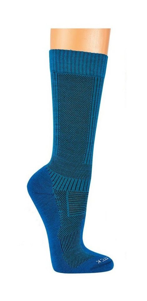 TippTexx 24 Wandersocken 2 Paar Performance Trekkingsocken 50% Wolle (Merino) Spezialpolster von TippTexx 24
