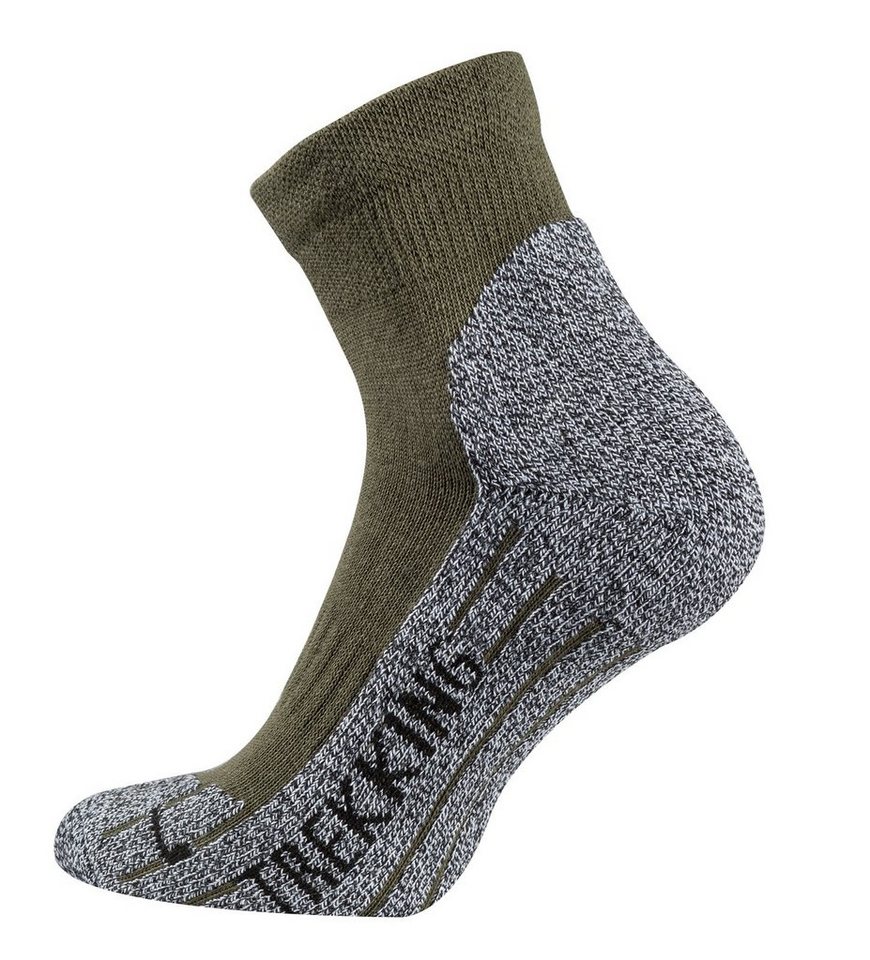 TippTexx 24 Wandersocken 4 Paar Kurzschaft Trekkingsocken, Sportsocken mit Coolmax-Garn von TippTexx 24