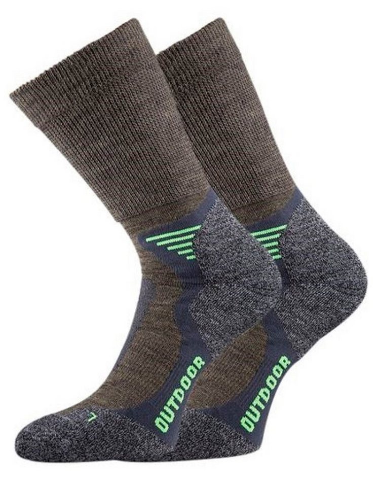 TippTexx 24 Wandersocken 4 Paar Trekkingsocken, Wandersocken mit Wolle vom Merinoschaf von TippTexx 24