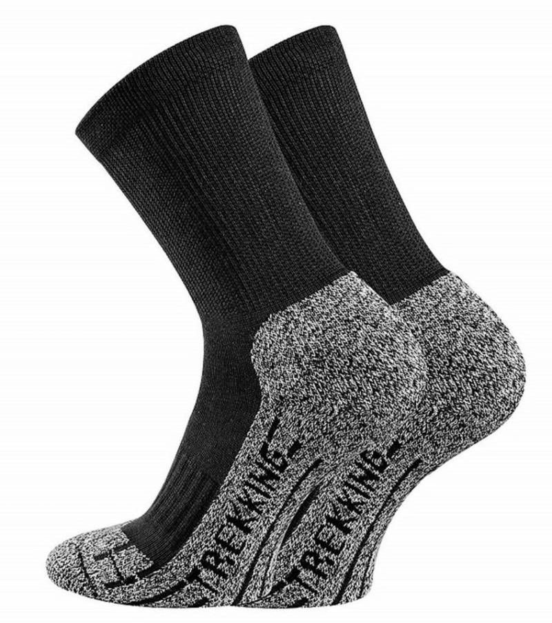TippTexx 24 Funktionssocken 4 Paar COOLMAX Sportsocken, Performance Trekkingsocken, Unisex von TippTexx 24