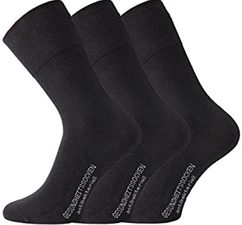 TippTexx24 6 Paar Premium Socken mit antibakterieller Ausstattung (35-38,schwarz) von TippTexx24