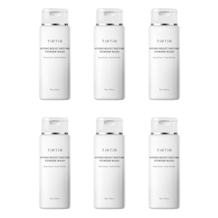 TirTir - Hydro Boost Enzyme Powder Wash - 75g (6ea) Set von TirTir
