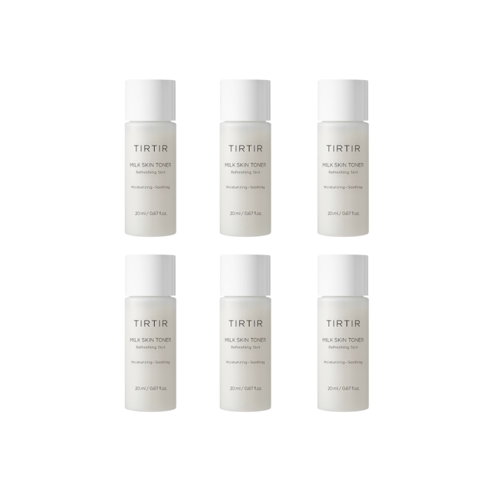 TirTir - Milk Skin Toner - 20ml (6ea) Set von TirTir