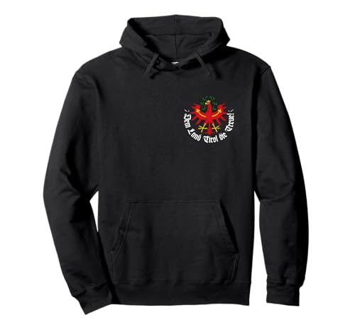 Dem Land Tirol die Treue Tiroler Adler Brust klein Herren Pullover Hoodie von Tirol die Treue
