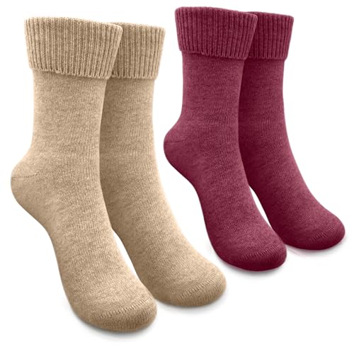 Luxuriöse Merino Socken Damen 2 Paar extra weich atmungsaktiv perfekte Wärmeregulierung Gr. 39-42 Sandfarben Melanzani Luxuriöse Merino Socken Damen 2 Paar extra weich atmungsaktiv perfekte Wärmeregulierung Gr. 39-42 Sandfarben Melanzani von TirolSocks