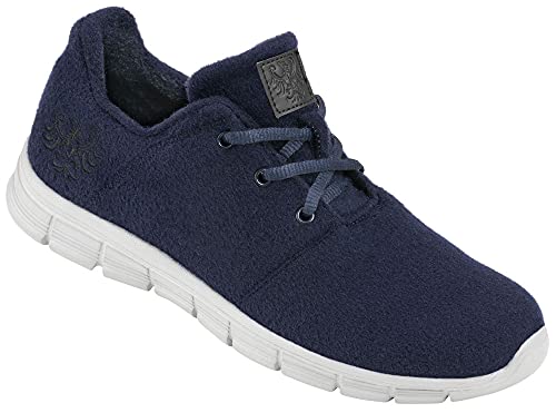 Tiroler Loden Merino-Sneakers, Bequeme Turnschuhe für Frauen & Männer, geruchsneutral, warme Schuhe mit schrittdämpfender Sohle, Gr. 37-46 von Tiroler Loden