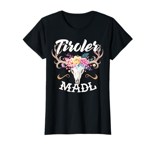 Tiroler Madl Tirol Damen Kinder Geschenk Hirsch Mei Dirndl T-Shirt von Tiroler Madl & Tirol Bekleidung