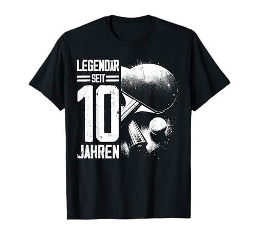 10. Geburtstag Retro TischTennis Spieler 10 Jahre Junge Kind T-Shirt 10. Geburtstag Retro TischTennis Spieler 10 Jahre Junge Kind T-Shirt von TischTennis Junge Männer Geburtstag Geschenke