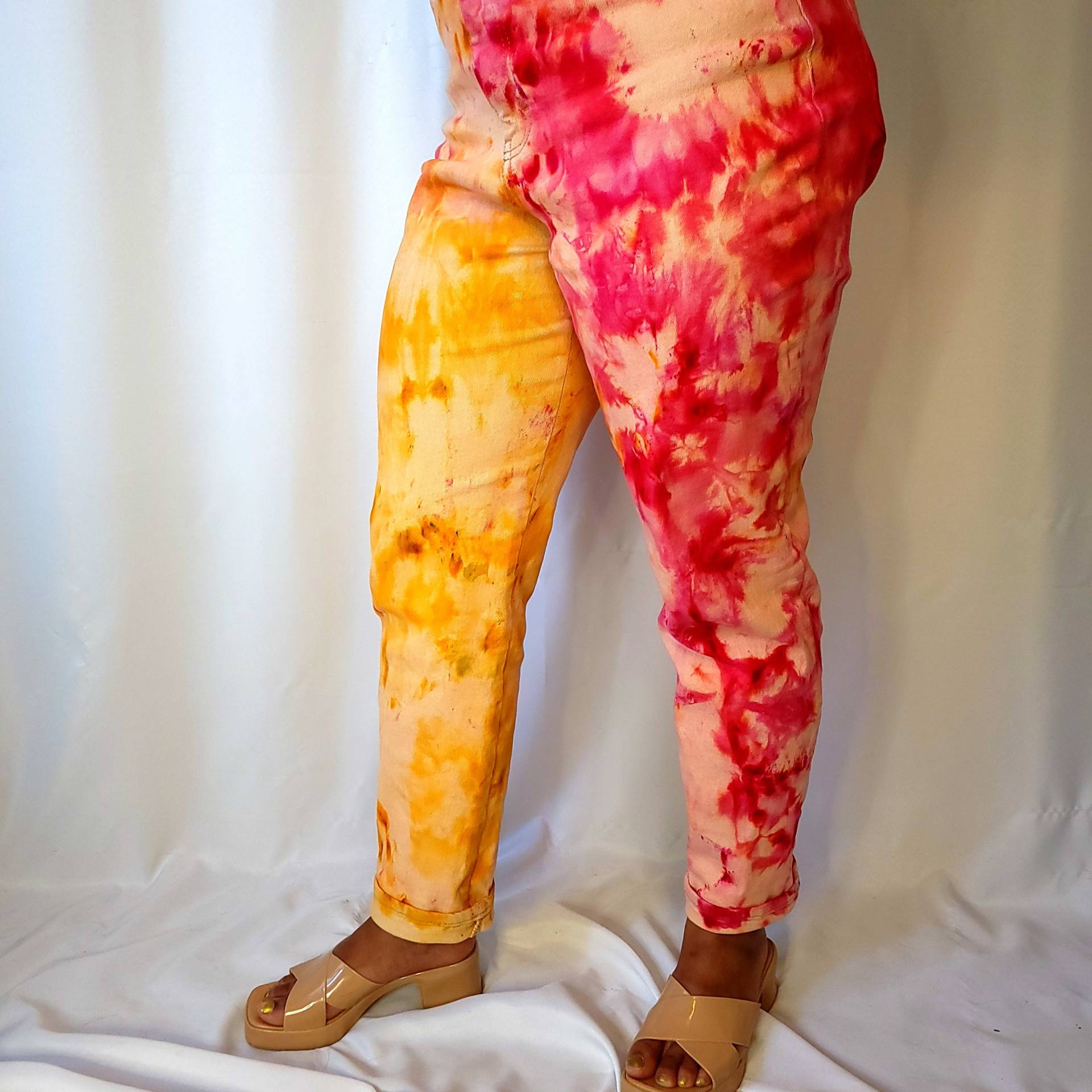 Ice Dye Vintage Shibori Gloria Vanderbilt Jeans - Tie Eco Friendly Sustainable Slow Fashion Alt Grunge Rave Festival Kleidung Ice Dye Vintage Shibori Gloria Vanderbilt Jeans - Tie Eco Friendly Sustainable Slow Fashion Alt Grunge Rave Festival Kleidung von TishDYED