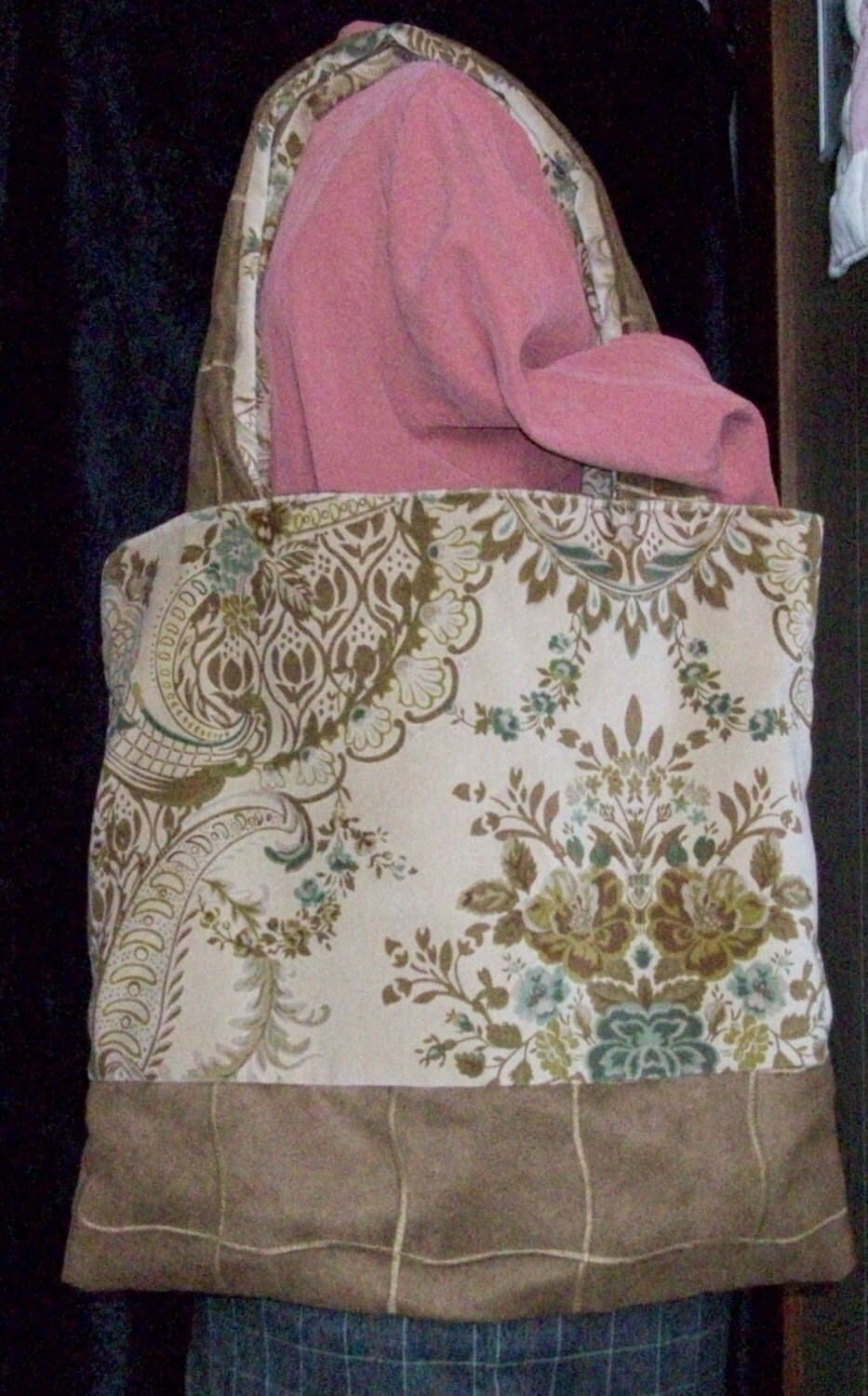 Handgefertigte Tasche. Verwenden Sie Es Für Schulbücher, Einkaufen, Eine Handtasche Oder Was Auch Immer Wünschen Handgefertigte Tasche. Verwenden Sie Es Für Schulbücher, Einkaufen, Eine Handtasche Oder Was Auch Immer Wünschen von TishaFayPieces