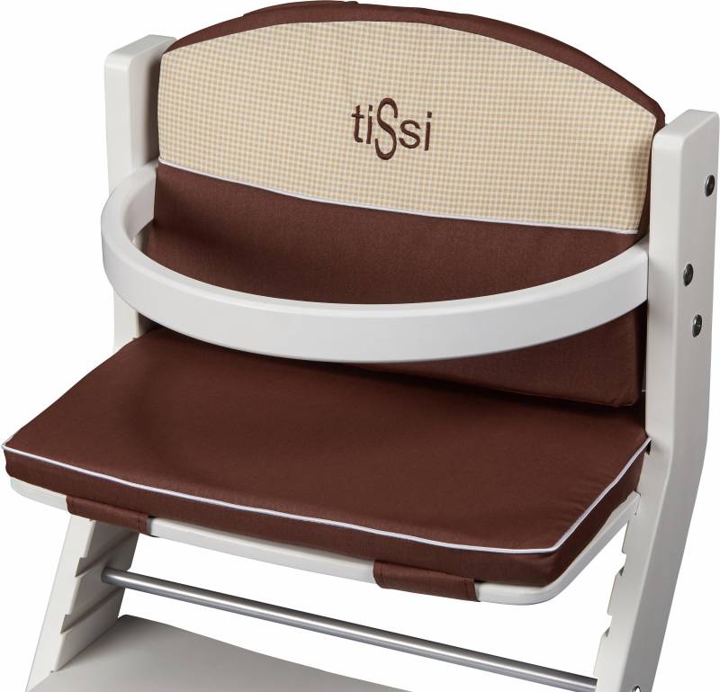 tiSsi Kinder-Sitzauflage "Braun", für tiSsi Hochstuhl; Made in Europe von Tissi