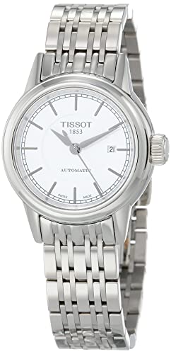 Tissot Damen-Uhren Analog Automatik One Size Silber Edelstahl 32003502 von Tissot