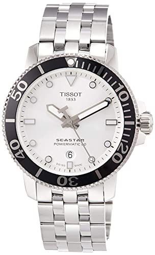 Tissot Herren-Uhren Analog Automatik One Size Edelstahl 87493512 von Tissot