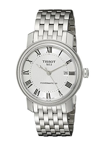 Tissot Herren t0974071103300 Bridgeport (Analog Display Swiss Automatische Silber Armbanduhr Tissot Herren t0974071103300 Bridgeport (Analog Display Swiss Automatische Silber Armbanduhr von Tissot