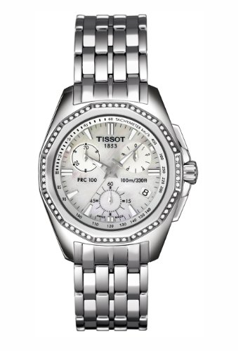 Tissot Herrenuhr PRC 100 Collection T22148621 diamantbesetzte Lünette von Tissot