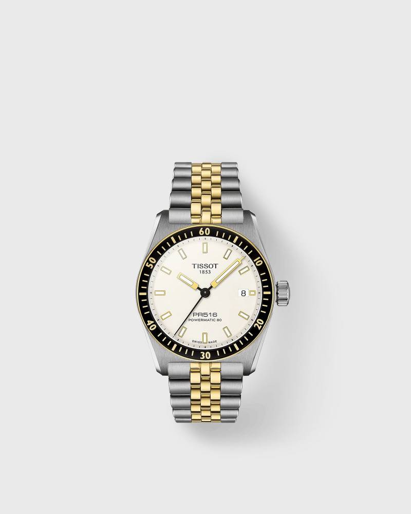Tissot PR516 Powermatic 80 men Watches silver in Größe:ONE SIZE von Tissot