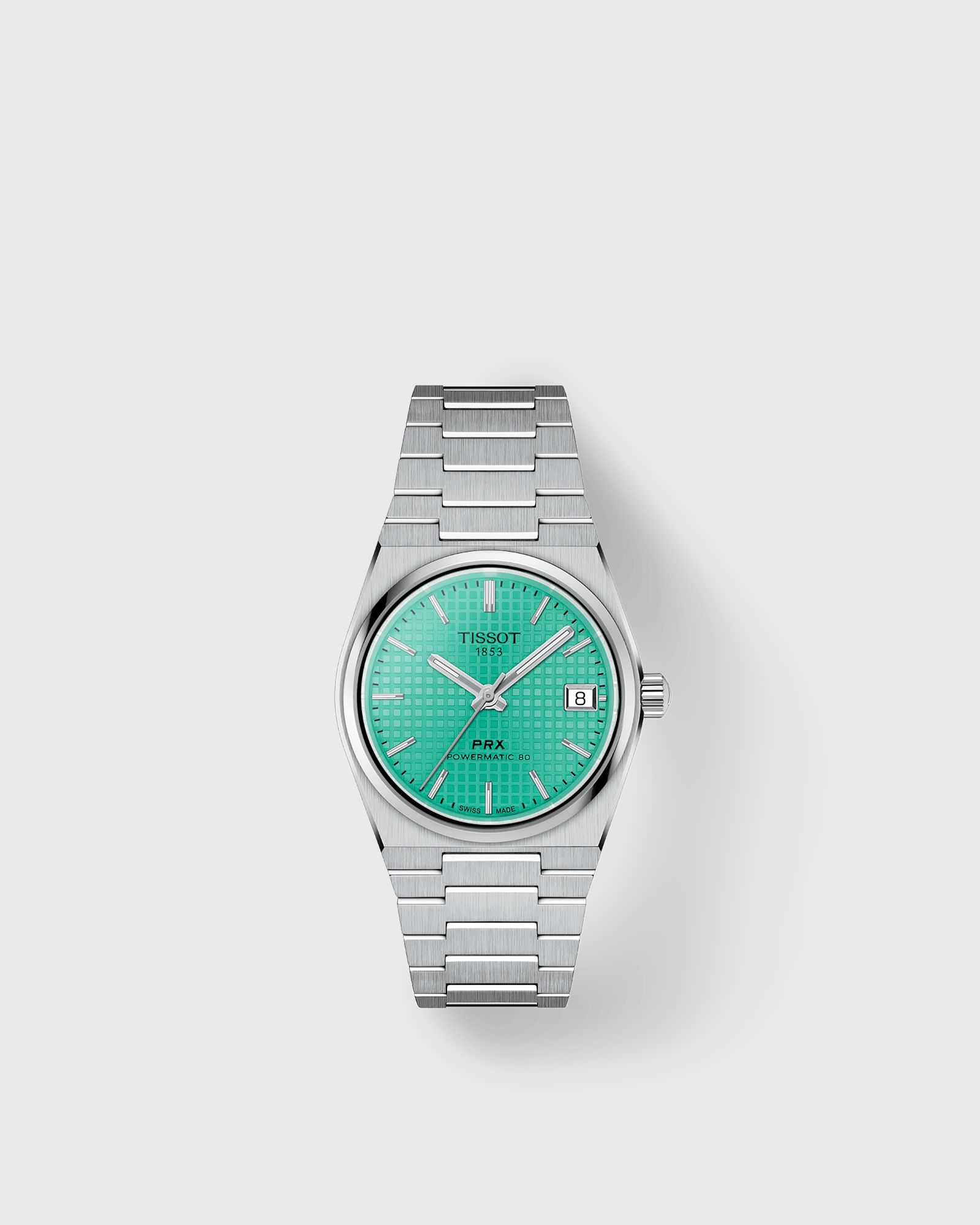 Tissot PRX Powermatic 80 35mm men Watches green|grey in Größe:ONE SIZE Tissot PRX Powermatic 80 35mm men Watches green|grey in Größe:ONE SIZE von Tissot