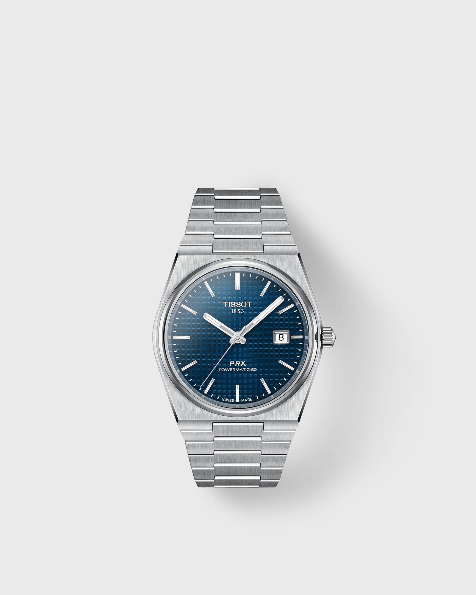 Tissot PRX Powermatic 80 men Watches blue|silver in Größe:ONE SIZE von Tissot