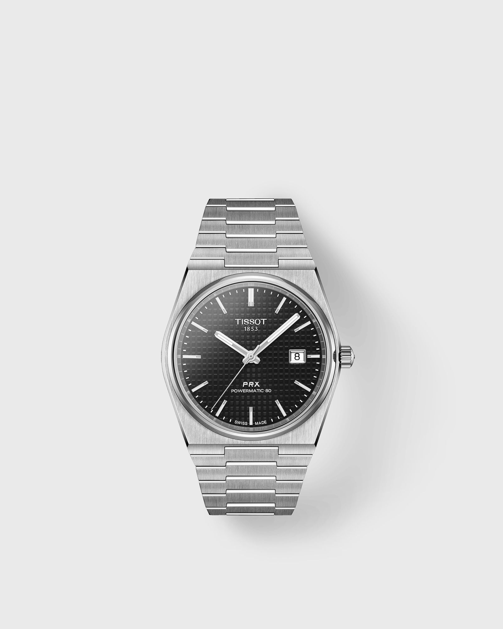 Tissot PRX Powermatic 80 men Watches grey in Größe:ONE SIZE von Tissot