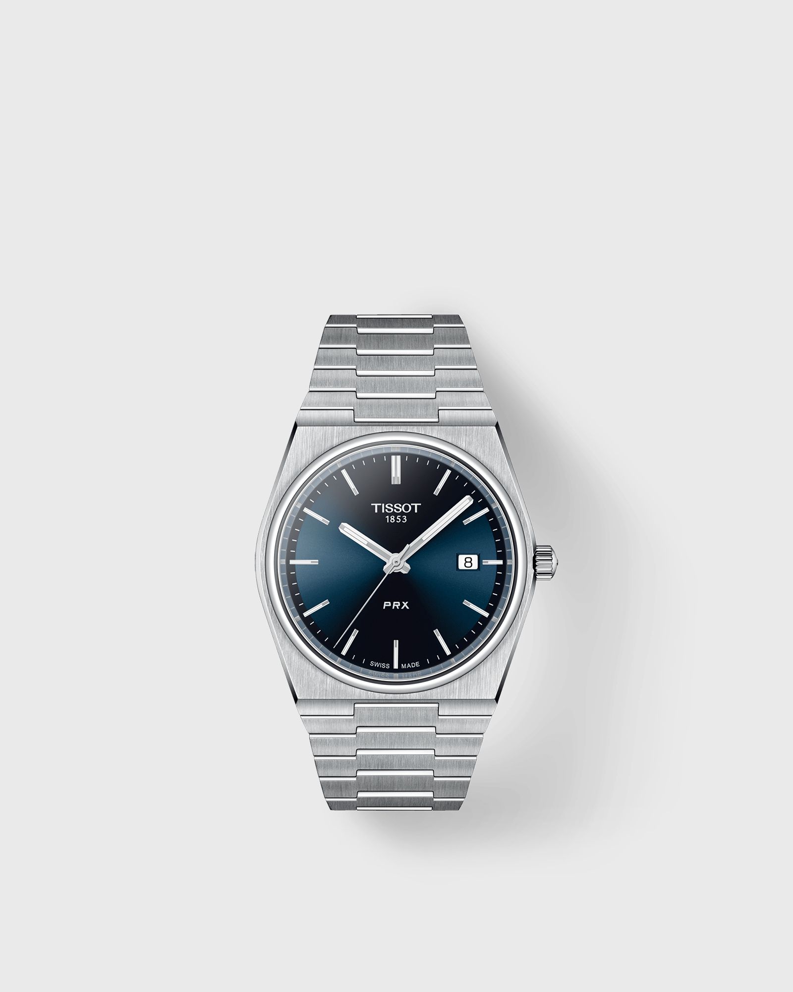 Tissot PRX men Watches blue|silver in Größe:ONE SIZE von Tissot