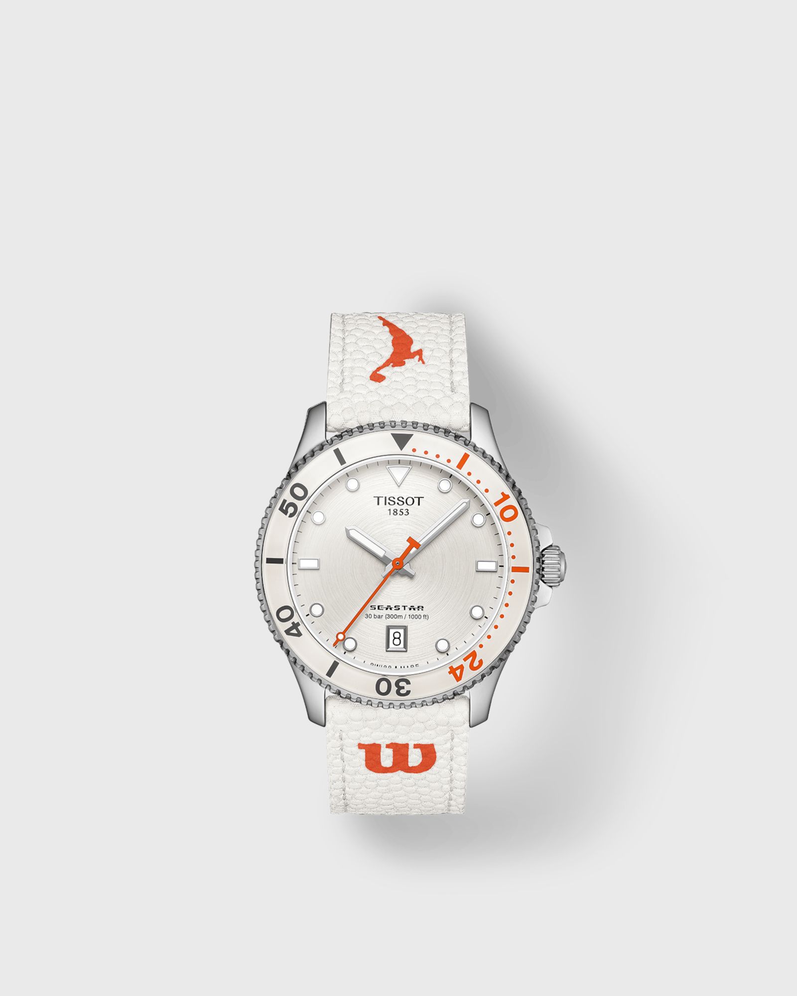 Tissot Seastar Wilson WNBA men Watches white in Größe:ONE SIZE Tissot Seastar Wilson WNBA men Watches white in Größe:ONE SIZE von Tissot