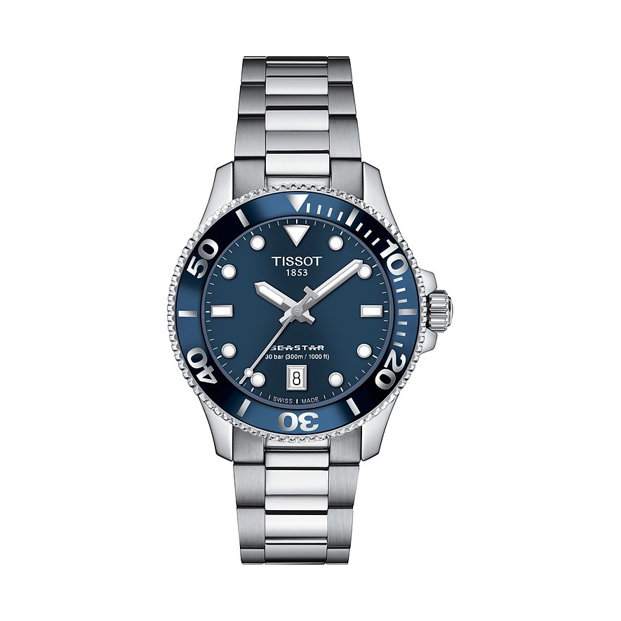 Tissot Unisexuhr Seastar 1000 T1202101104100 von Tissot