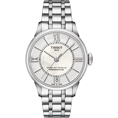 Tissot Women's Analog Swiss Automatic Uhr mit Edelstahl Armband T0992071111800 von Tissot