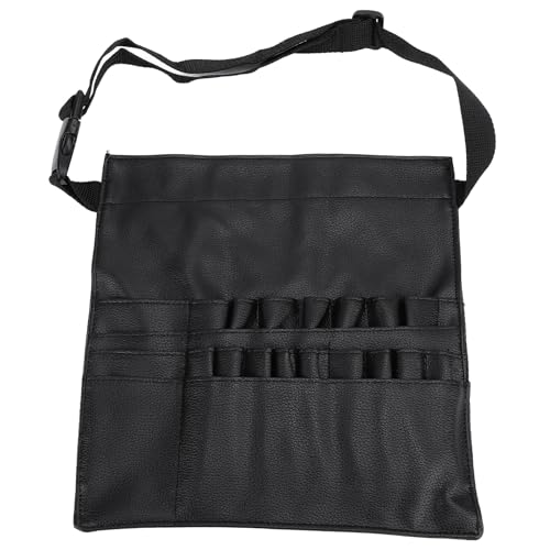 22 Taschen Make up Pinsel Gürteltasche PU Leder tragbar mehrere Taschen Pinsel Gürteltasche Faltbare Pinseltasche Make up Organizer von Tissting