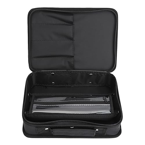 Friseur Werkzeugtasche, Haarschneider Koffer Barbier Werkzeugtasche, Friseur Tragbare Tragetasche Haarschneiden Pflegeset Aufbewahrungs Organizer Zubehör für Friseure von Tissting