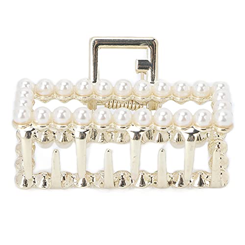 Klaue Clips Haarklammern für Frauen Mädchen, Legierung Strass Faux Pearl Exquisite Elegante Haarspange für Dickes Haar und Dünnes Haar für Mutter Frauen Mädchen Tochter Freundin(Style 4) von Tissting