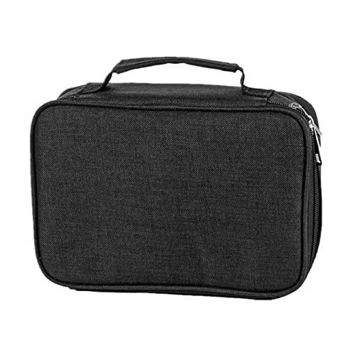 Tissting Federmäppchen Große Kapazität für 72 Stifte Aufbewahrung Buntstifte, Tragbar Buntstifte Organizer, Mehrschichtig Praktischer Stifthalter mit Griff für Studenten, Kinder, Erwachsene von Tissting