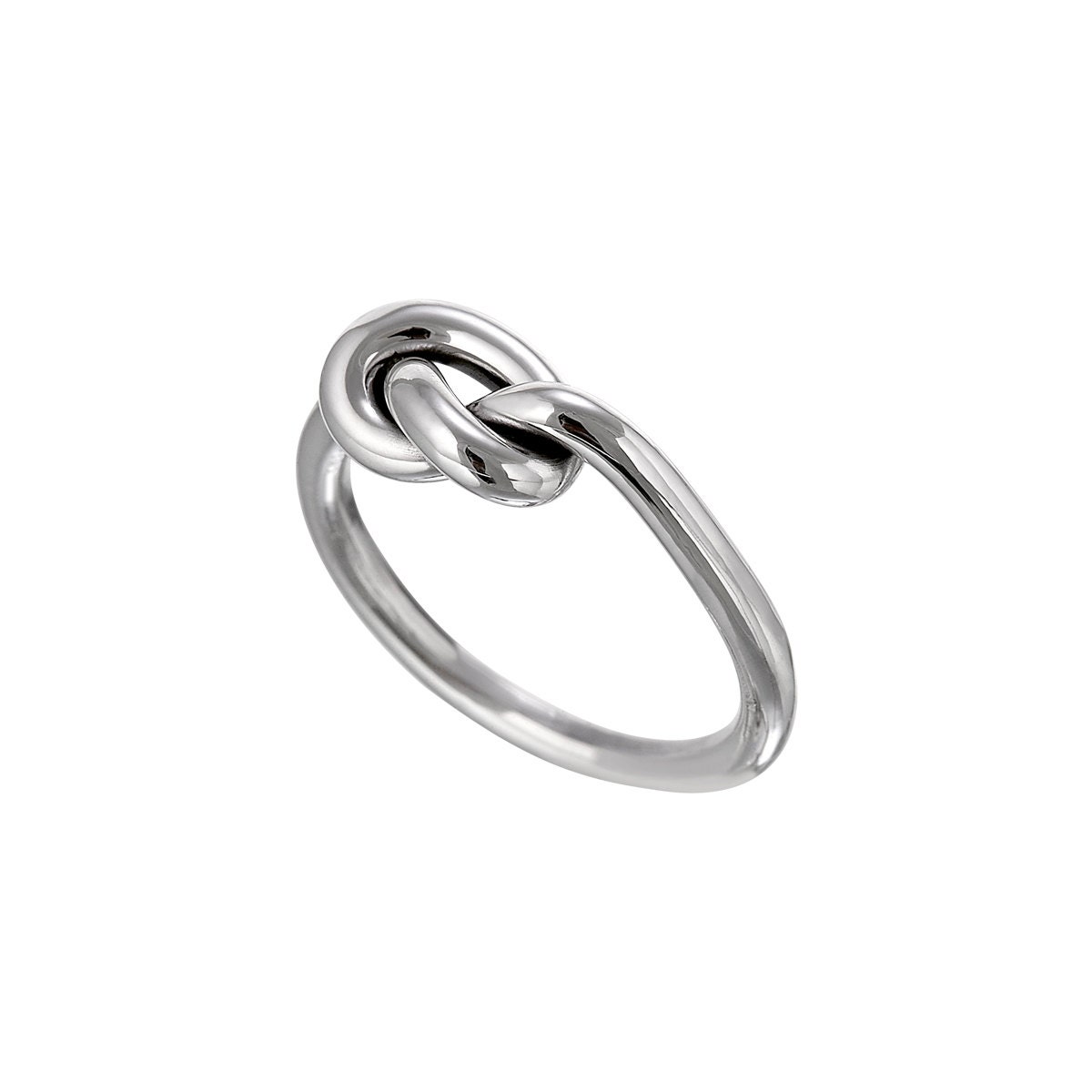 Handgefertigter Einzelknotenring Aus Sterlingsilber, Sailor-Knoten, Liebesknoten, Freundschaftsknoten, Versprechensring Handgefertigter Einzelknotenring Aus Sterlingsilber, Sailor-Knoten, Liebesknoten, Freundschaftsknoten, Versprechensring von TistiK
