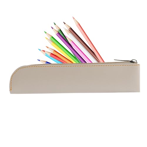 Tisujune Federmäppchen,Leichtgewichtige Federtasche Schreibtisch-Organizer - Tragbarer Schreibwaren Organizer mit Reißverschluss Aufbewahrungstasche Schulbedarf für Erwachsene Büro Reise von Tisujune