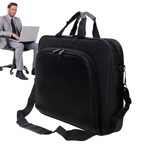 Tisujune Laptop Tasche Tragetasche | Business Arbeits Tasche | Wasserdichter Alltagsrucksack Für Studenten Ladegerät Kamera Dokumente Große Tragtasche Mit Fassungsvermögen von Tisujune